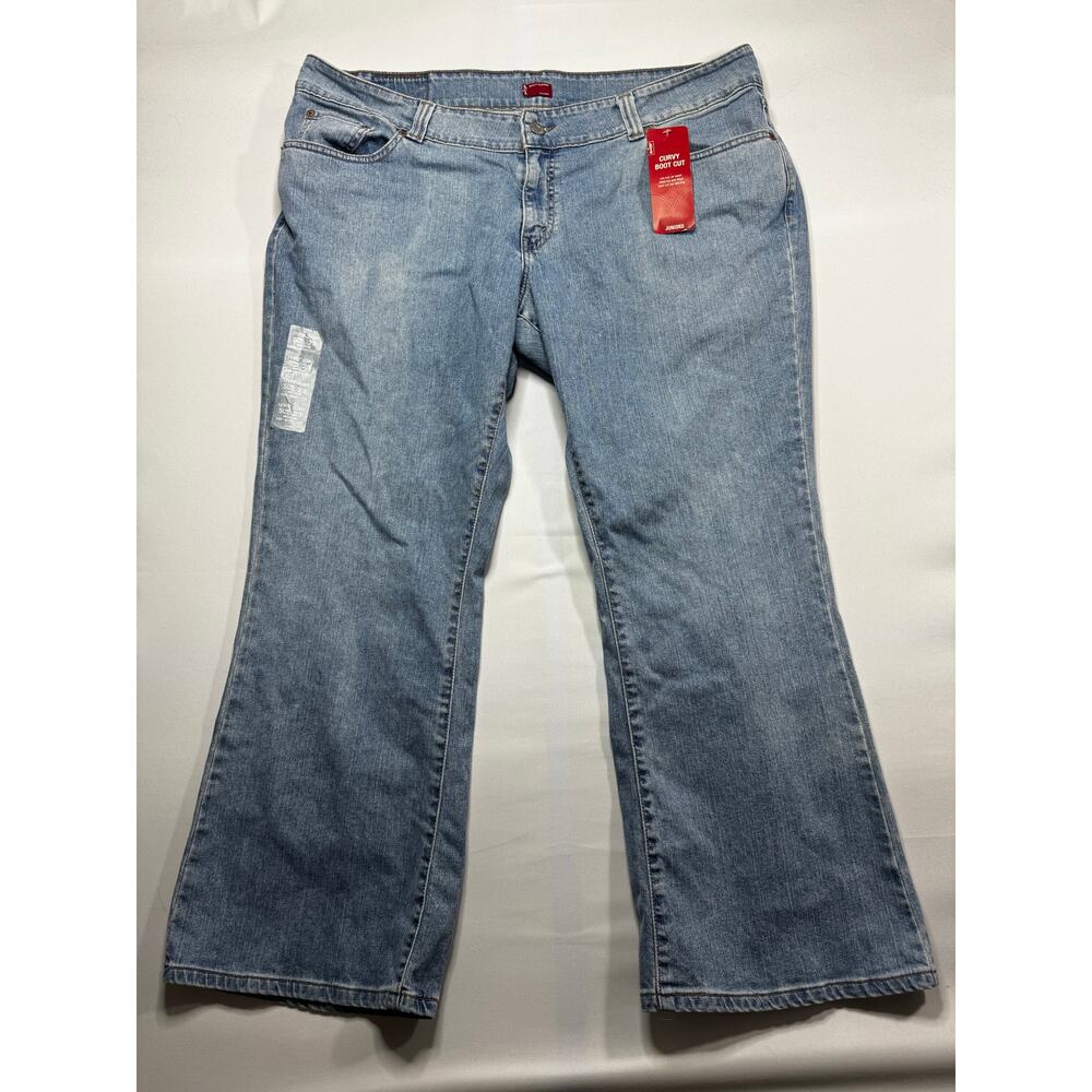 NWT Levi's 528 Women's Curvy Bootcut Blue  Jeans - Size 23M‎ (46x31)*